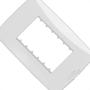 Imagem de Placa Conjunto Modular Mectronic Petra 4X2 - 2 Modulos - 82002