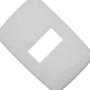 Imagem de Placa Conjunto Modular Pialplus 4X2 - 1 Modulo Horizontal 618505