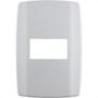 Imagem de Placa Conjunto Modular Slim 4X2 - 1 Modulo Horizontal Com Suporte 82070