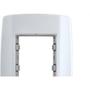 Imagem de Placa Conjunto Modular Slim 4X2 - 3 Modulos Juntos Com Suporte 82100