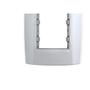 Imagem de Placa Conjunto Modular Slim 4X2 - 3 Modulos Juntos Com Suporte 82100