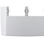Imagem de Placa Conjunto Modular Slim 4X4 - 1 Modulo + 1Modulo Separados Horizontais Com Suporte 83060