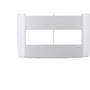 Imagem de Placa Conjunto Modular Slim 4X4 - 2 Modulos + 2 Modulos Separados Branca 8307