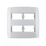 Imagem de Placa Conjunto Modular Slim 4X4 - 2 Modulos + 2 Modulos Separados Com Suporte 83070
