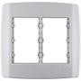 Imagem de Placa Conjunto Modular Slim 4X4 - 3 Modulos + 3 Modulos Juntos Com Suporte 83090