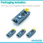 Imagem de Placa Controladora Arduino Nano WWZMDib - ATmega328P CH340 5V 16M