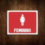 Imagem de Placa De Banheiro - Feminino