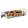 Imagem de Placa de Cozinha Elétrica Grill Mondial Table 4Cook Inox Chef Tc 04 31.5X61 220V
