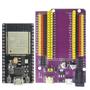 Imagem de Placa de Expansão ESP32 Dual Core com WiFi, Bluetooth e CP2102 - 38 pinos, 24G, Baixo Consumo