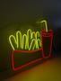 Imagem de Placa de Neon batata com refrigerante 40 cm