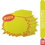 Imagem de Placa De Oferta Modelo Splash Tamanho Micro  Alerta Vibrante Colorida Contém 100 Unidades