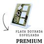 Imagem de Placa De Pagamento Pix Acrílico Com 3 Qr Code BRANCO E DOURADO
