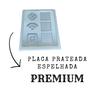 Imagem de Placa De Pagamento Pix Acrílico Com 3 Qr Code BRANCO E PRATA