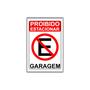 Imagem de Placa De Proibido Estacionar 20x30cm  Garagem (PL000013)