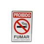 Imagem de Placa DE Sinalizacão 20x15 Proibido Fumar C/ NFE