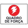 Imagem de Placa de Sinalização Aviso Energia Quadro de Força