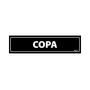 Imagem de Placa De Sinalização Copa 30x7 Ecom IA - A-412/1 F9e