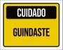 Imagem de Placa De Sinalização - Cuidado Guindaste 36X46