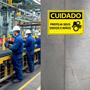 Imagem de Placa De Sinalização Cuidado Proteja Seus Dedos E Mãos 30x20 Ecom IA - SC51 F9e