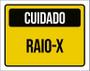 Imagem de Placa De Sinalização - Cuidado Raio-X 27X35