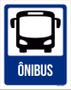 Imagem de Placa De Sinalização - Ônibus 27X35