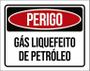 Imagem de Placa De Sinalização - Perigo Gás Liquefeito Petróleo 18X23