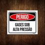 Imagem de Placa De Sinalização - Perigo Gases Sob Alta Pressão 36X46