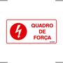 Imagem de Placa De Sinalização Quadro De Força 20x10 Ekomunike - X-742 F9e