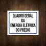 Imagem de Placa De Sinalização - Quadro Geral Energia Elétrica 27X35