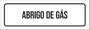 Imagem de Placa De Sinalização Setor - Abrigo De Gás-23X9