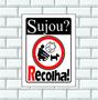 Imagem de Placa de Sinalização  Tamanho:20x28 Sujou Recolha (Ps 1mm)