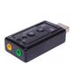 Imagem de Placa De Som Áudio Externo Adaptador Usb 7.1 Pc e Notebook P2 e P3