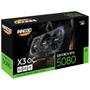 Imagem de Placa de Vídeo Inno3D RTX 5080 X3 OC NVIDIA GeForce, 16GB, GDDR7, G-Sync, Ray Tracing, DLSS 4, HDR - N50803-16D7X-17603930