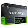 Imagem de Placa de Vídeo MSI RTX 5060 Ti 16G VENTUS 2X OC PLUS NVIDIA GeForce, 16GB GDDR7, 2617 MHz, FP4 and DLSS 4, Ray Tracing - G506T-16V2CP