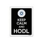 Imagem de Placa Decoraçao - Keep Calm Hodl Hold Cardano Ada 36X46Cm