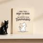 Imagem de Placa Decorativa 20x25 Frase Pet Gato Gatinho - PR039