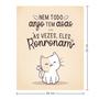 Imagem de Placa Decorativa 20x25 Frase Pet Gato Gatinho - PR039