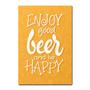 Imagem de Placa Decorativa - Beer - Cerveja - 2080plmk