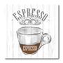 Imagem de Placa Decorativa - Café Expresso - 0673plmk