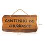 Imagem de Placa Decorativa Cantinho do Churrasco 48cmx24cm