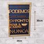 Imagem de Placa Decorativa Churrasqueira Relevo Engraçada Madeira