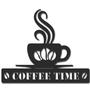 Imagem de Placa decorativa coffee time