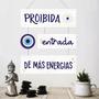 Imagem de Placa Decorativa com Corda Olho Grego MDF 6 mm Azul 30x49