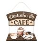 Imagem de Placa Decorativa com Corda para Cantinho do Café 27x41