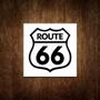 Imagem de Placa Decorativa De Carro - Route 66 Rota 66 (36x36)