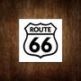 Imagem de Placa Decorativa De Carro - Route 66 Rota 66 (36X36)