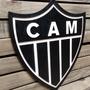Imagem de Placa Decorativa Em Alto Relevo Time Atlético Mineiro 90 Cm