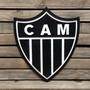 Imagem de Placa Decorativa Em Alto Relevo Time Atlético Mineiro 90 Cm