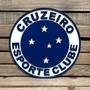 Imagem de Placa Decorativa Em Alto Relevo Time Cruzeiro 29 cm