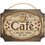 Imagem de Placa Decorativa Em Mdf - Cantinho Do Café - 24x27cm